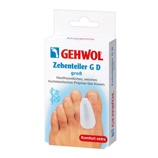 Gehwol Διαχωριστικά Toe Divider GD με Gel για το Κότσι 3units Gehwol Διαχωριστικά Toe Divider GD με Gel για το Κότσι 3units