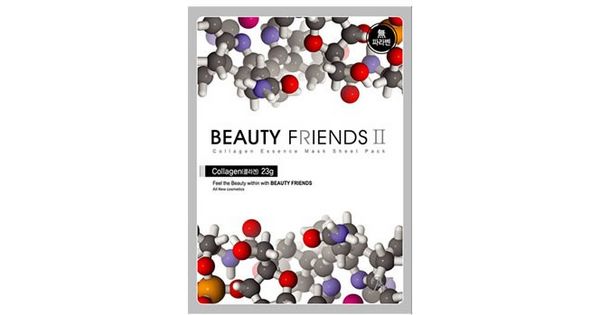 Beauty Friends II Collagen Essence Mask Sheet Pack 23gr Beauty Friends II Collagen Essence Mask Sheet Pack 23gr