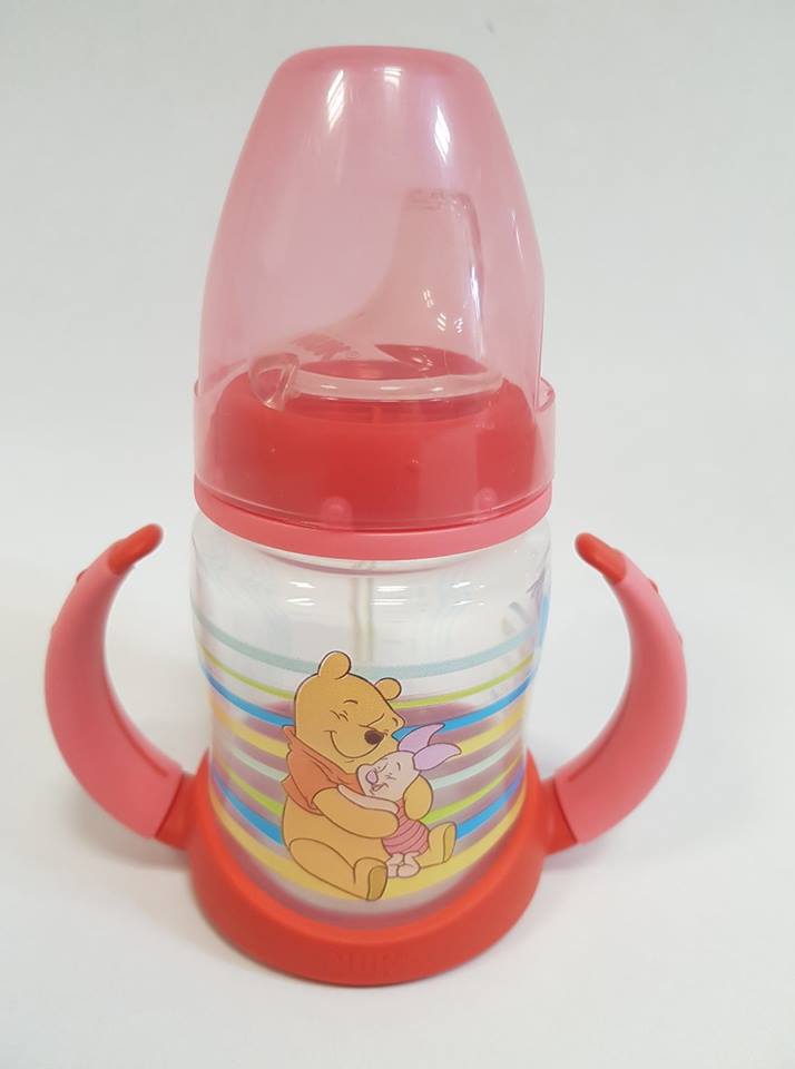 Nuk First Choice Μπιμπερό Εκπαίδευσης Disney Κόκκινο 6-18 Μηνών 150ml