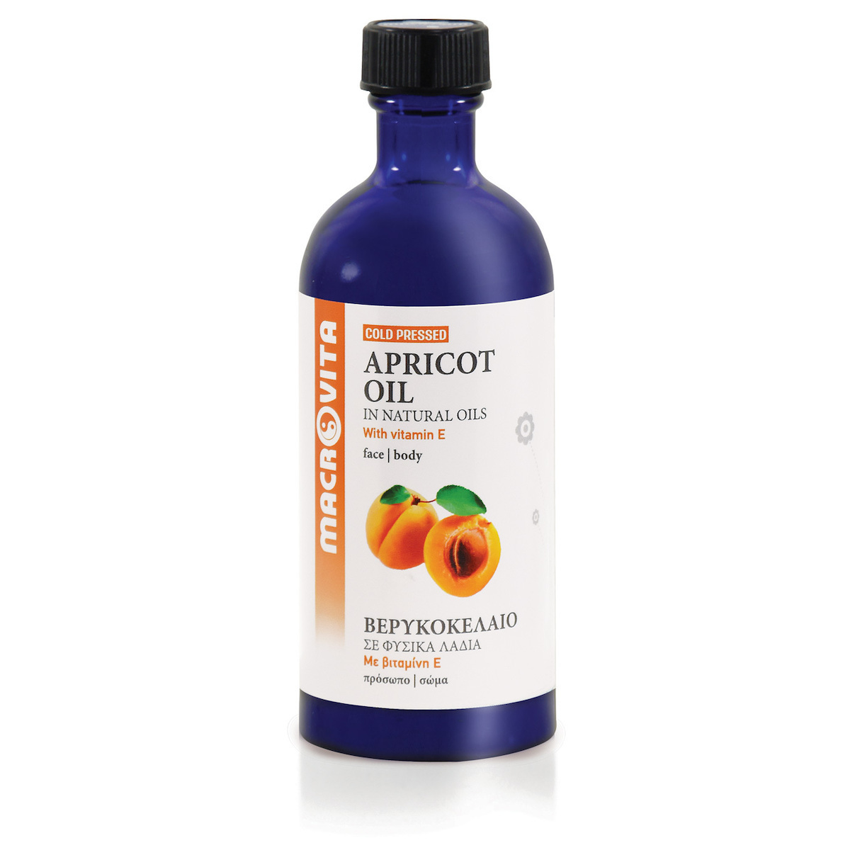 Macrovita Βερικοκέλαιο για Πρόσωπο, Μαλλιά και Σώμα 100ml Macrovita Βερικοκέλαιο για Πρόσωπο, Μαλλιά και Σώμα 100ml