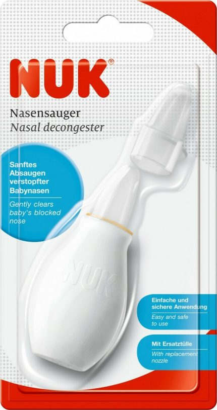 Nuk Nasal Decongester Ρινικός Αποφρακτήρας για Βρέφη και Παιδιά