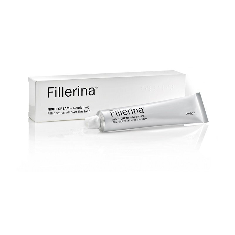 Labo Fillerina 12ha Densifying Filler Κρέμα Προσώπου Νυκτός για Αντιγήρανση με Υαλουρονικό Οξύ 50ml