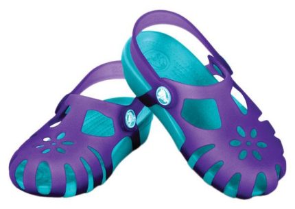 Crocs Shirley Girls Ultraviolet/Aqua